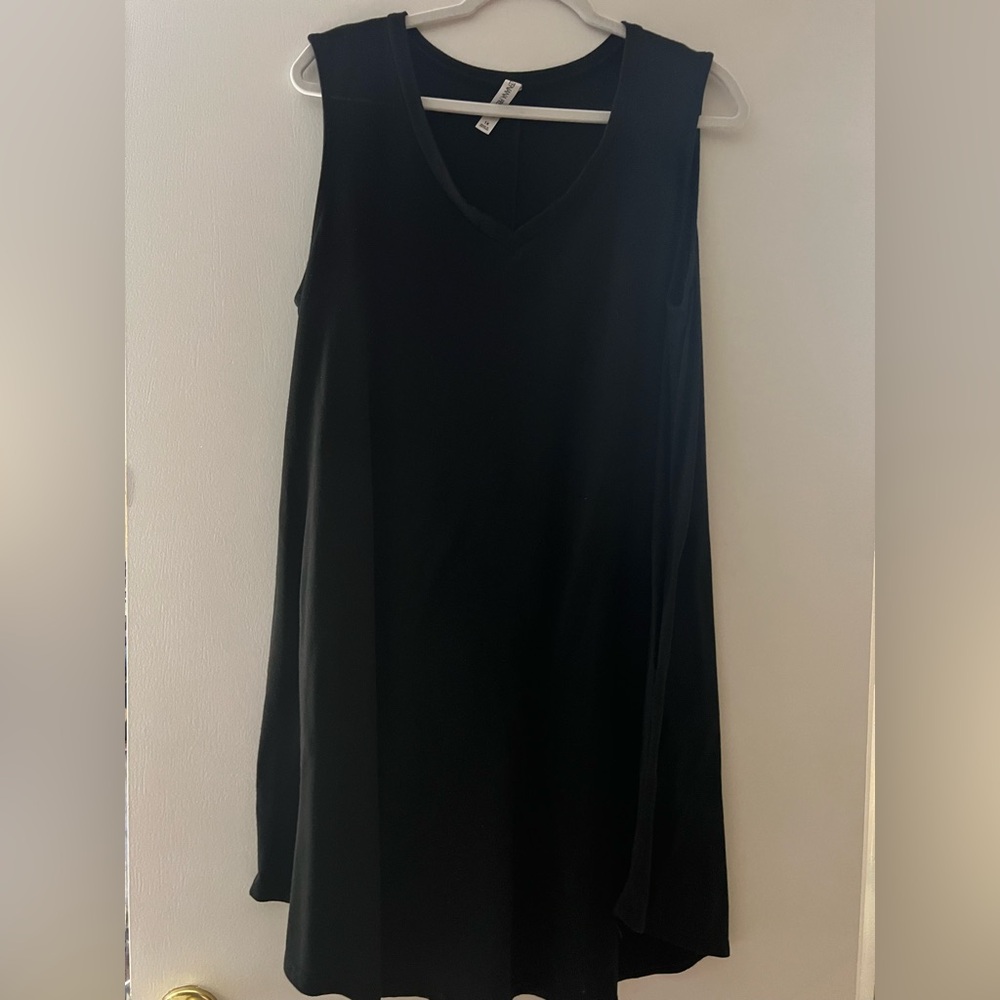 Zenana Outfitters Premium Black Tank Dress size 1X